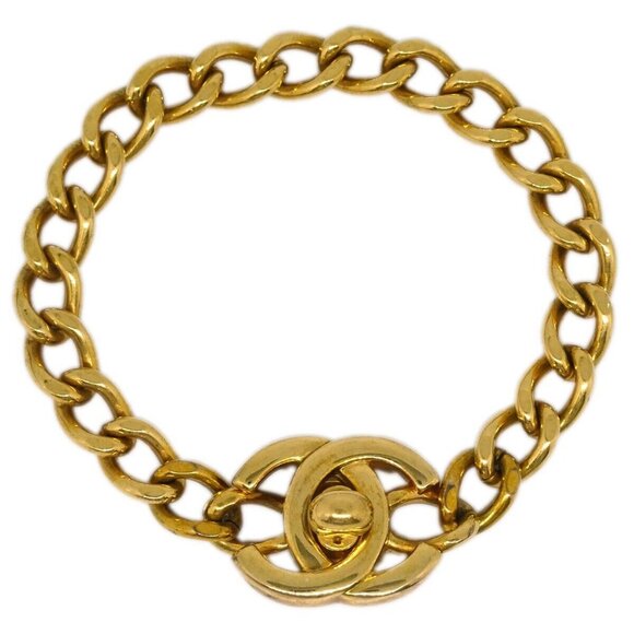Chanel Turnlock Bracelet Gold 96A 144588 - Picture 1 of 8